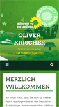 Mobile Screenshot of oliver-krischer.eu