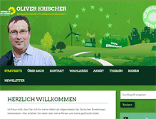 Tablet Screenshot of oliver-krischer.eu